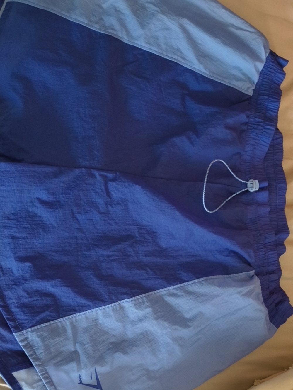 Gymshark Two-Tone Royal and Light Blue Athletic Shorts